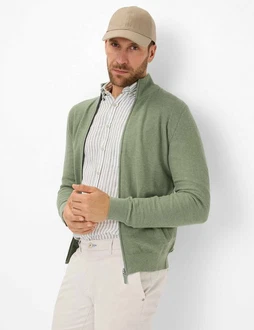 Brax Strickjacke Style JAKE Grün/Dunkelgrün/Hellgrün Brax Strickjacke Style JAKE Grün/Dunkelgrün/Hellgrün