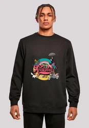 F4NT4STIC Sweatshirt Disney Aristocats Rainbow Fun Schwarz/Braun