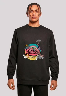 F4NT4STIC Sweatshirt Disney Aristocats Rainbow Fun