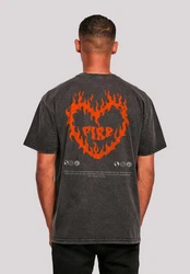 F4NT4STIC T-Shirt Valentines Streetwear Premium Y2K Rot/Braun/Dunkelgrau/Schwarz