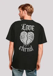 F4NT4STIC T-Shirt Valentines Streetwear Premium Y2K Schwarz