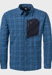Schöffel Outdoorhemd Hiking Shirt Style Dynkur MNS Blau/Dunkelblau/Hellblau
