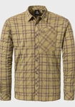 Schöffel Outdoorhemd Hiking Shirt Style Dynkur MNS Braun/Dunkelgrün