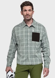 Schöffel Outdoorhemd Style Jalpuh MNS Grün/Dunkelgrün/Hellgrün