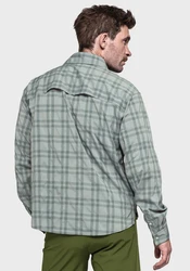 Schöffel Outdoorhemd Style Jalpuh MNS Grün/Dunkelgrün/Hellgrün