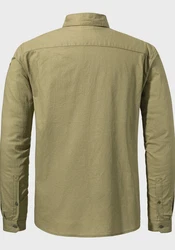 Schöffel Outdoorhemd Style Chanduy MNS Dunkelgrün/Khaki/Braun