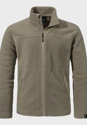 Schöffel Fleecejacke Urban CIRC Fleece Style Purga Dunkelgrün/Khaki/Braun/Grau