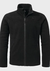 Schöffel Fleecejacke Urban CIRC Fleece Style Purga Dunkelgrau/Schwarz/Grau
