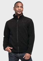 Schöffel Fleecejacke Urban CIRC Fleece Style Purga Dunkelgrau/Schwarz/Grau