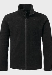 Schöffel Fleecejacke Urban CIRC Fleece Style Purga Dunkelgrau/Schwarz/Grau