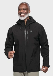 Schöffel Outdoorjacke Style Mauku MNS Grau/Schwarz/Dunkelgrau