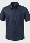 Schöffel Outdoorhemd Urban Shirt Style Kalmen Dunkelblau/Blau