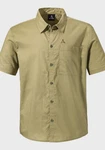 Schöffel Outdoorhemd Urban Shirt Style Kalmen Khaki/Dunkelgrün/Braun