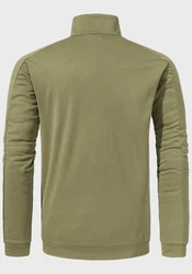 Schöffel Strickfleece Pullover Style Baguio Dunkelgrün/Khaki