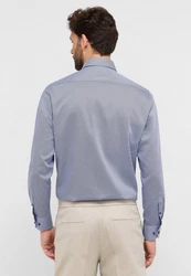 Eterna Langarmhemd COMFORT FIT NON IRON Dunkelblau/Hellblau/Blau/Grau