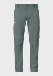 Schöffel Zip-away Hose Pants Folkstone Zip Off Grün/Hellgrau