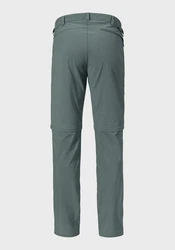 Schöffel Zip-away Hose Pants Folkstone Zip Off Grün/Hellgrau