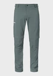 Schöffel Zip-away Hose Pants Folkstone Zip Off Grün/Hellgrau
