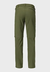 Schöffel Zip-away Hose Pants Folkstone Zip Off Dunkelgrün/Grün/Khaki