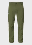 Schöffel Zip-away Hose Pants Folkstone Zip Off Dunkelgrün/Grün/Khaki