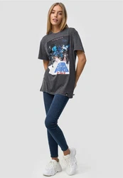 Recovered T-Shirt Star Wars International Poster Dunkelgrau/Grau/Dunkelblau/Blau