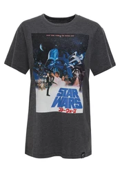 Recovered T-Shirt Star Wars International Poster Dunkelgrau/Grau/Dunkelblau/Blau