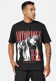 T-Shirt The Notorious B.I.G Red Script im zeitlosen Design