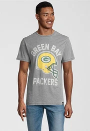T-Shirt NFL Helmet Print mit coolem Football Helm-Print