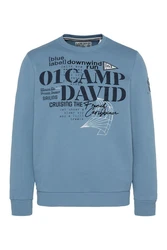 CAMP DAVID Sweater Blau/Hellblau/Grau/Dunkelblau