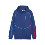 PUMA Sweatjacke BMW M Motorsport Kapuzenjacke Hellblau/Blau