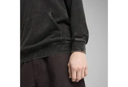 PUMA Hoodie Class Washed Herren Schwarz/Dunkelgrau/Gelb/Grau