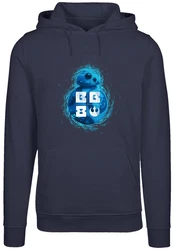 F4NT4STIC Kapuzenpullover Star Wars BB 8 Hellblau/Blau/Dunkelblau/Grau