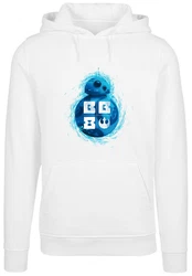 F4NT4STIC Kapuzenpullover Star Wars BB 8 Hellblau/Blau/Weiß/Braun