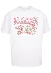 F4NT4STIC T-Shirt Star Wars Droids Lila/Braun/Creme