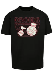 F4NT4STIC T-Shirt Star Wars Droids Lila