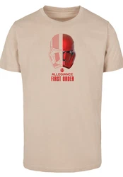 F4NT4STIC T-Shirt Star Wars Allegiance First Order Beige