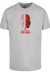 F4NT4STIC T-Shirt Star Wars Allegiance First Order Grau/Hellgrau