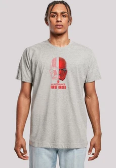 F4NT4STIC T-Shirt Star Wars Allegiance First Order Grau/Hellgrau