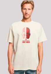 F4NT4STIC T-Shirt Star Wars Allegiance First Order Weiß/Beige/Gelb/Khaki/Rot/Grau/Dunkelrot