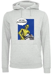 F4NT4STIC Kapuzenpullover Star Wars C3-PO We're Doomed Grün/Grau/Hellgrau/Rot/Blau/Lila