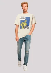 F4NT4STIC T-Shirt Star Wars C3-PO We're Doomed Creme/Weiß/Khaki/Grün/Beige/Lila/Gelb