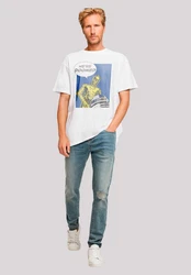 F4NT4STIC T-Shirt Star Wars C3-PO We're Doomed Weiß/Grün/Beige/Lila/Gelb/Rot/Blau