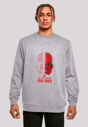 F4NT4STIC Sweatshirt Star Wars Allegiance First Order Rot/Grau/Dunkelrot