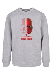 F4NT4STIC Sweatshirt Star Wars Allegiance First Order Rot/Grau/Dunkelrot