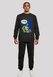 F4NT4STIC Sweatshirt Star Wars C3-PO We're Doomed Grau/Rot/Schwarz/Dunkelgrau