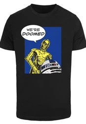 F4NT4STIC T-Shirt Star Wars C3-PO Lila/Grün/Schwarz/Blau
