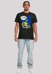 F4NT4STIC T-Shirt Star Wars C3-PO Lila/Grün/Schwarz/Blau