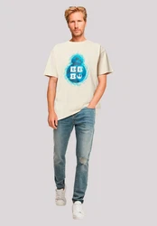 F4NT4STIC T-Shirt Star Wars BB 8 Beige/Hellblau/Weiß/Grau/Blau