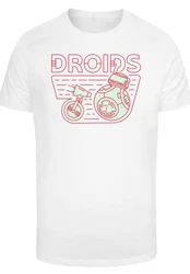 F4NT4STIC T-Shirt Star Wars Droids Lila/Braun/Weiß