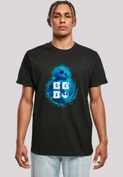 F4NT4STIC T-Shirt Star Wars BB 8 Premium Qualität Hellblau/Blau/Braun